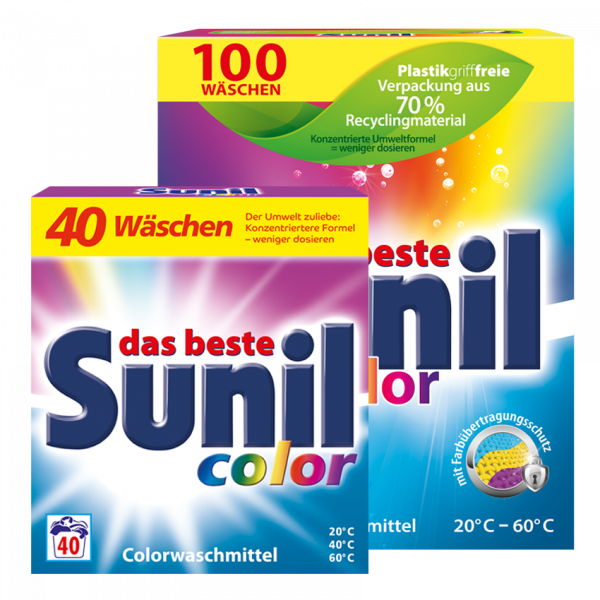 مسحوق Sunil color الغسيل